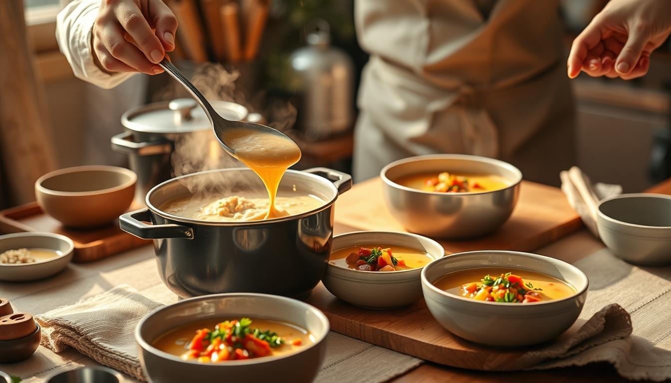 Ingredients prepared for a simple home dinner